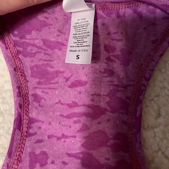 NEW Purple Racerback Tank - Picture 5 of 5